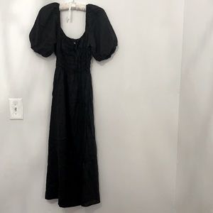 Faithfull the brand linen dress size M